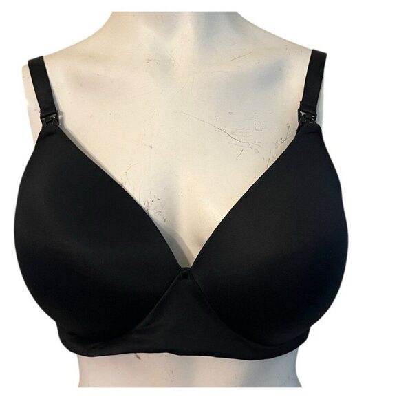 Auden Women's Luxury Collection Essential Comfort Padded Bra Size 38DD Black NWT - Picture 1 of 4